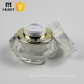 5g/15g/30g/50g/100g beautiful design diamond geometric shape acrylic cream jar